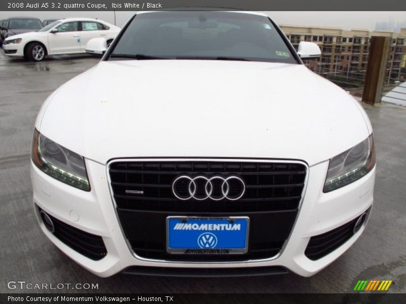 Ibis White / Black 2008 Audi A5 3.2 quattro Coupe