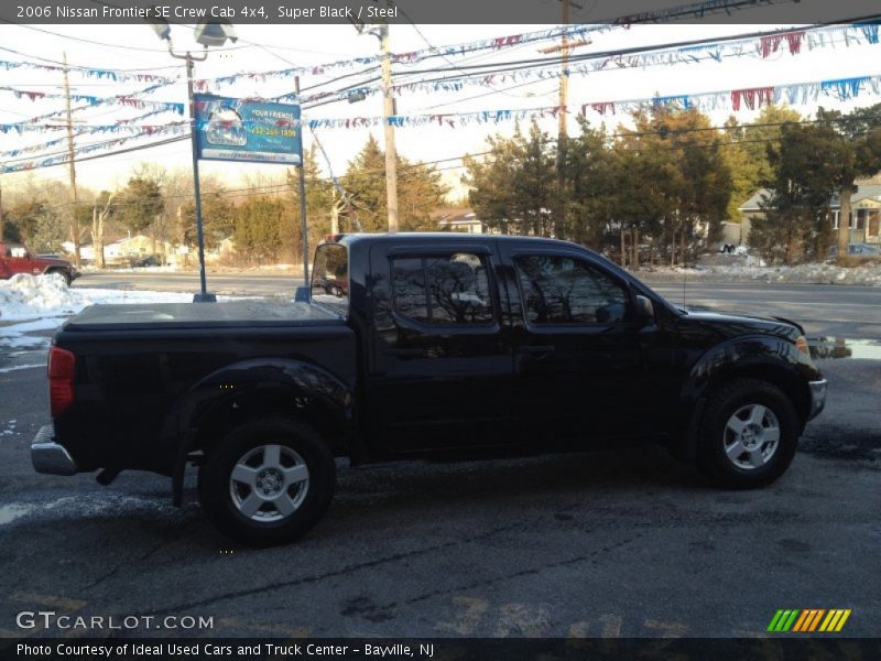 Super Black / Steel 2006 Nissan Frontier SE Crew Cab 4x4