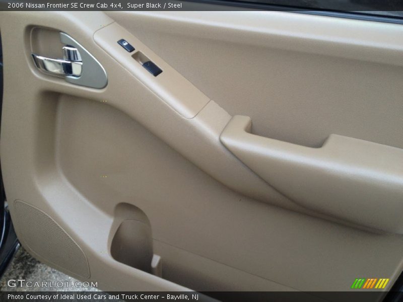 Super Black / Steel 2006 Nissan Frontier SE Crew Cab 4x4