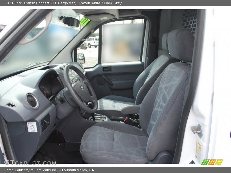 Frozen White / Dark Grey 2011 Ford Transit Connect XLT Cargo Van