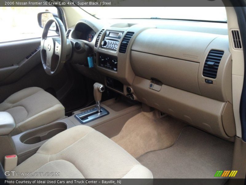 Super Black / Steel 2006 Nissan Frontier SE Crew Cab 4x4