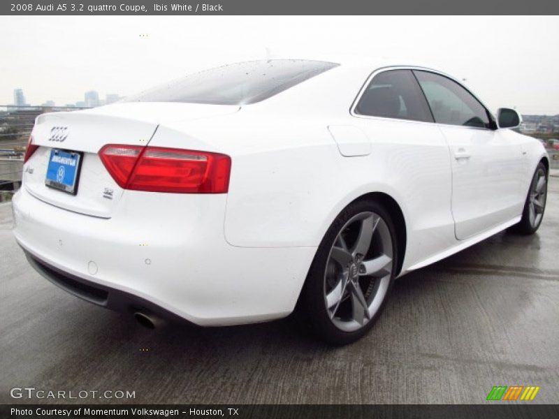 Ibis White / Black 2008 Audi A5 3.2 quattro Coupe