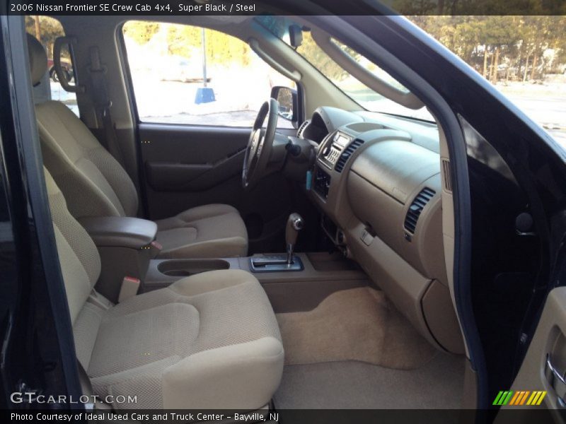 Super Black / Steel 2006 Nissan Frontier SE Crew Cab 4x4