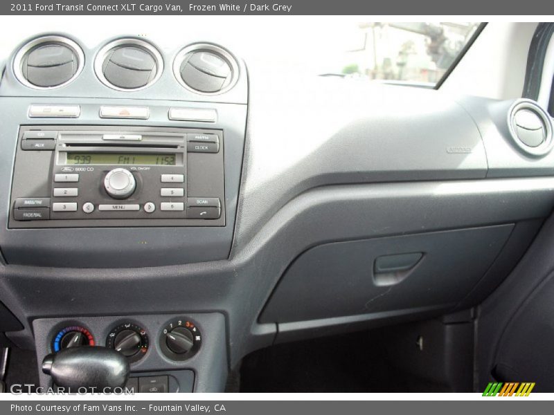 Frozen White / Dark Grey 2011 Ford Transit Connect XLT Cargo Van