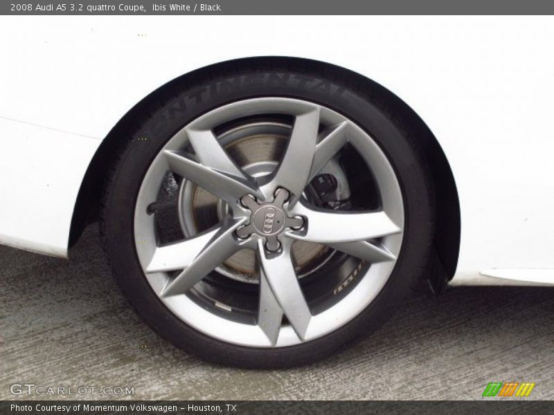 Ibis White / Black 2008 Audi A5 3.2 quattro Coupe