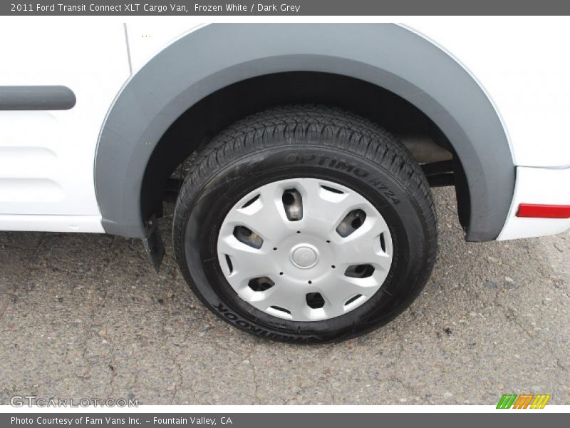 Frozen White / Dark Grey 2011 Ford Transit Connect XLT Cargo Van