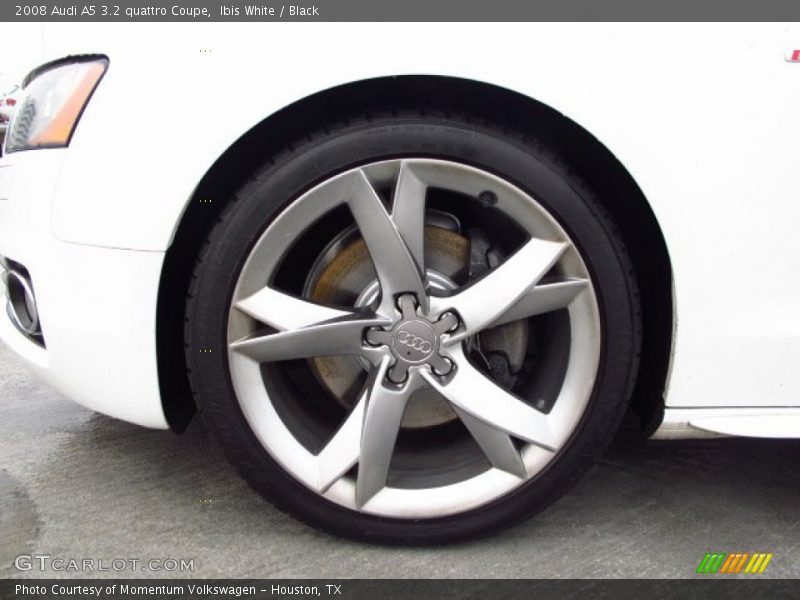 Ibis White / Black 2008 Audi A5 3.2 quattro Coupe
