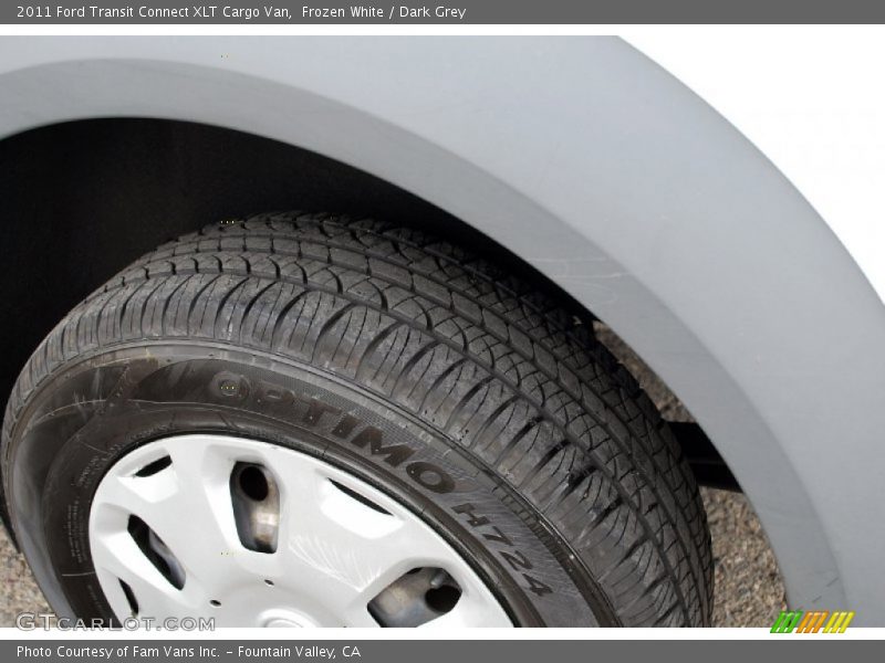 Frozen White / Dark Grey 2011 Ford Transit Connect XLT Cargo Van