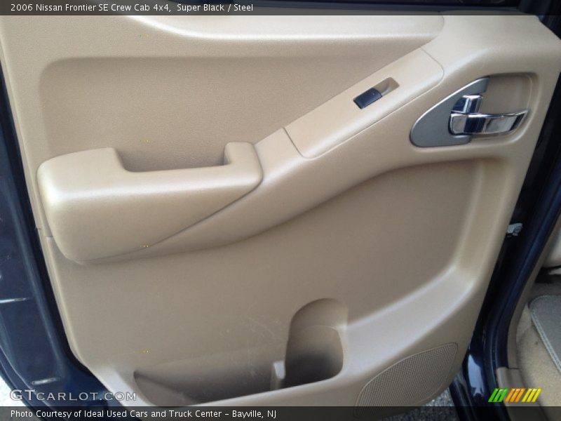 Super Black / Steel 2006 Nissan Frontier SE Crew Cab 4x4