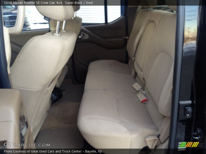 Super Black / Steel 2006 Nissan Frontier SE Crew Cab 4x4