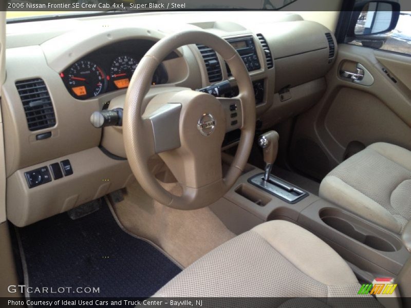 Super Black / Steel 2006 Nissan Frontier SE Crew Cab 4x4