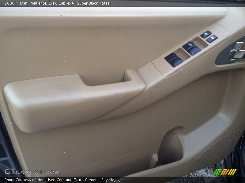 Super Black / Steel 2006 Nissan Frontier SE Crew Cab 4x4