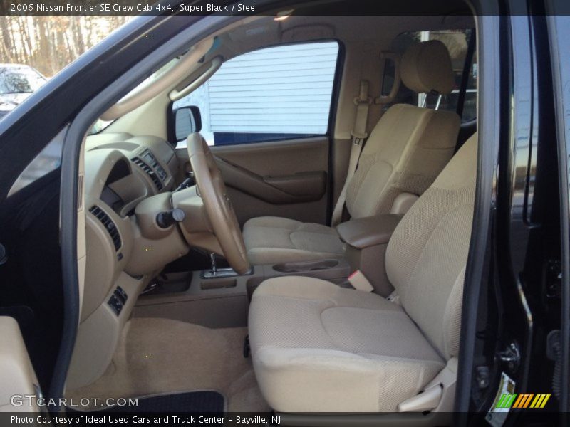 Super Black / Steel 2006 Nissan Frontier SE Crew Cab 4x4
