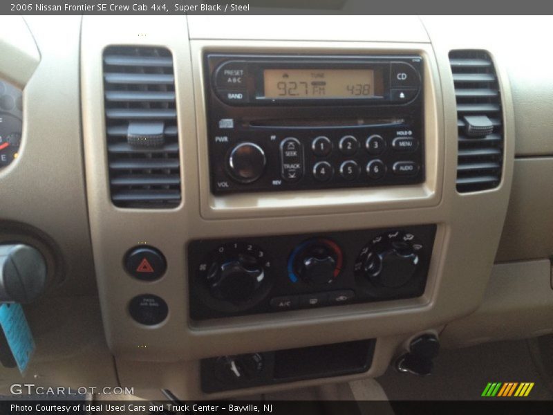 Super Black / Steel 2006 Nissan Frontier SE Crew Cab 4x4