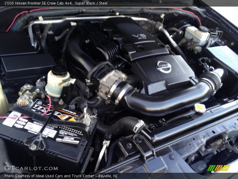 Super Black / Steel 2006 Nissan Frontier SE Crew Cab 4x4