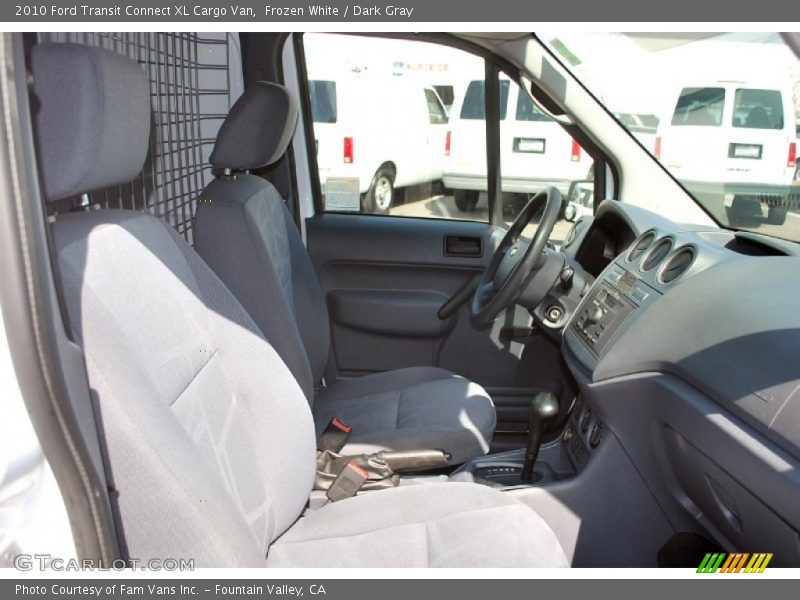 Frozen White / Dark Gray 2010 Ford Transit Connect XL Cargo Van