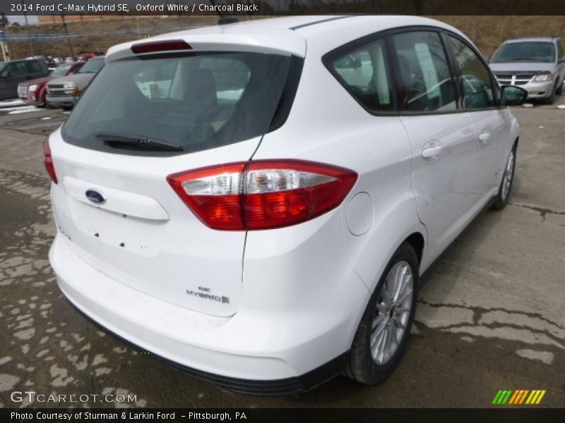 Oxford White / Charcoal Black 2014 Ford C-Max Hybrid SE