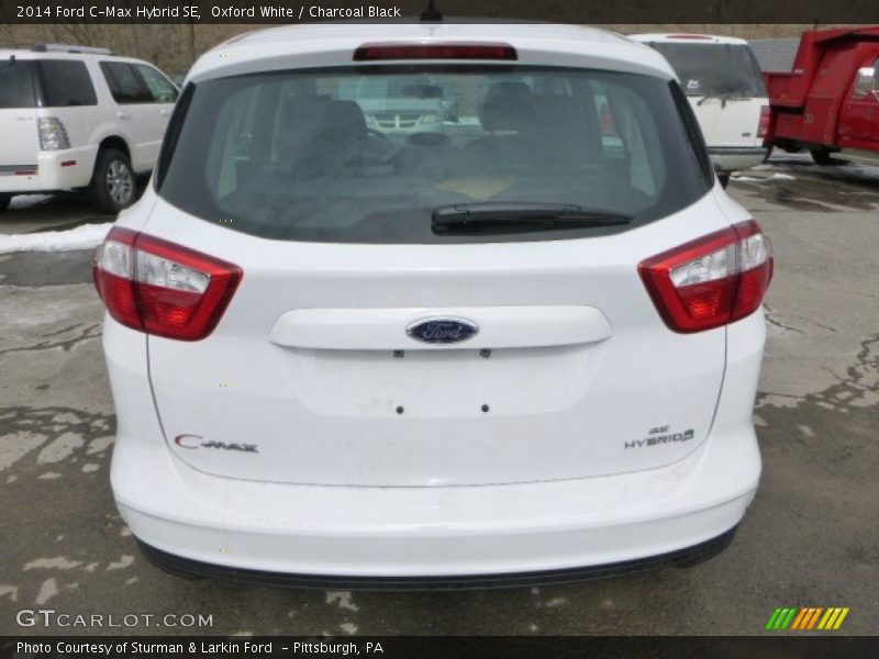 Oxford White / Charcoal Black 2014 Ford C-Max Hybrid SE