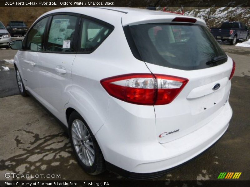 Oxford White / Charcoal Black 2014 Ford C-Max Hybrid SE
