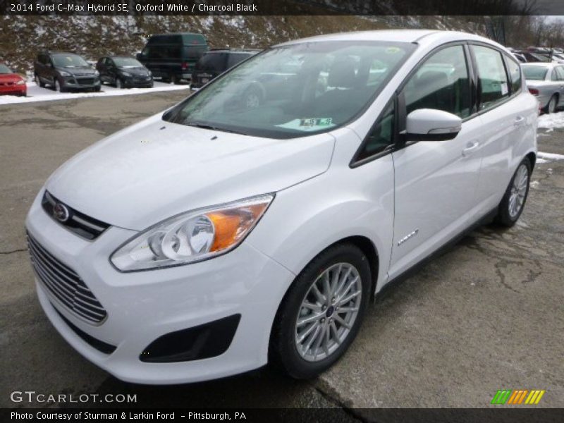 Oxford White / Charcoal Black 2014 Ford C-Max Hybrid SE