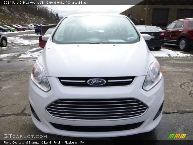 Oxford White / Charcoal Black 2014 Ford C-Max Hybrid SE