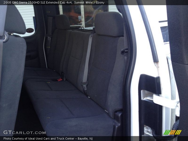 Summit White / Ebony 2008 GMC Sierra 2500HD SLE Extended Cab 4x4