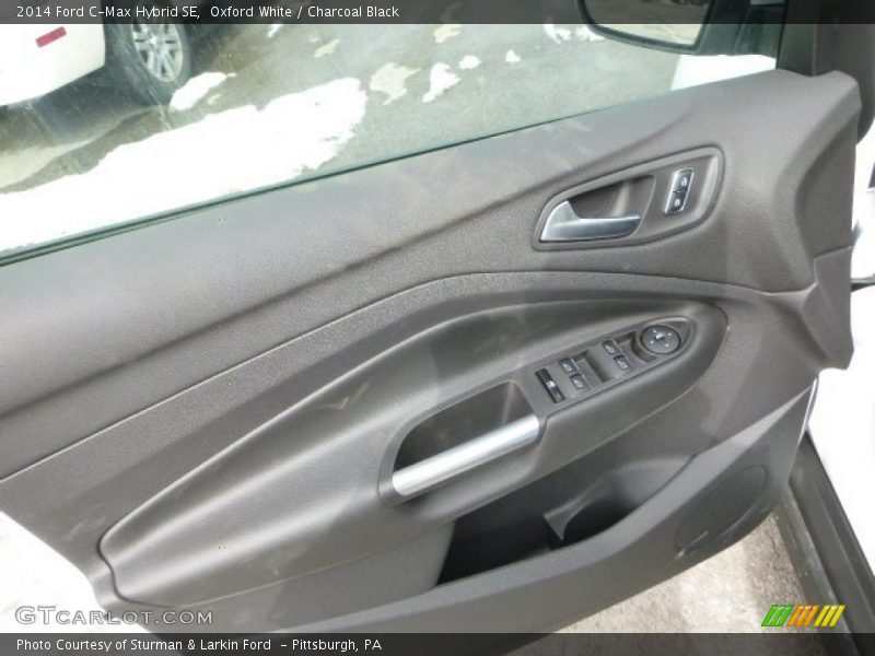 Oxford White / Charcoal Black 2014 Ford C-Max Hybrid SE