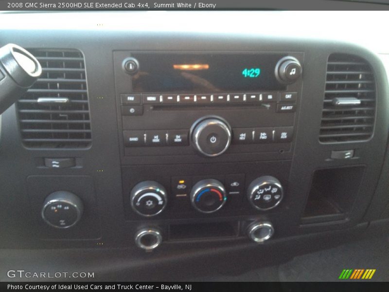 Summit White / Ebony 2008 GMC Sierra 2500HD SLE Extended Cab 4x4
