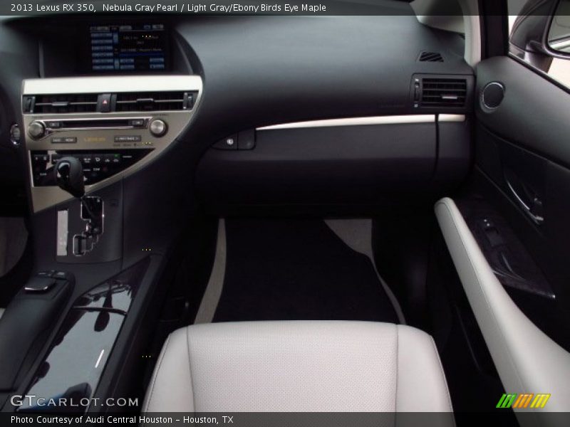 Nebula Gray Pearl / Light Gray/Ebony Birds Eye Maple 2013 Lexus RX 350