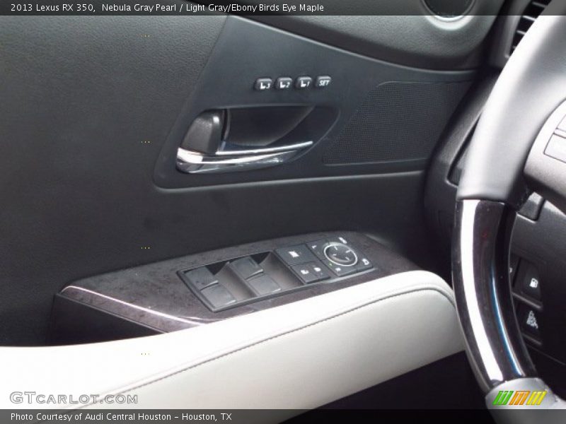 Nebula Gray Pearl / Light Gray/Ebony Birds Eye Maple 2013 Lexus RX 350