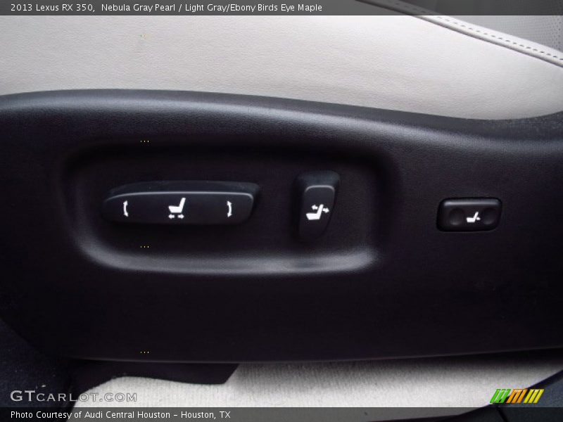 Nebula Gray Pearl / Light Gray/Ebony Birds Eye Maple 2013 Lexus RX 350