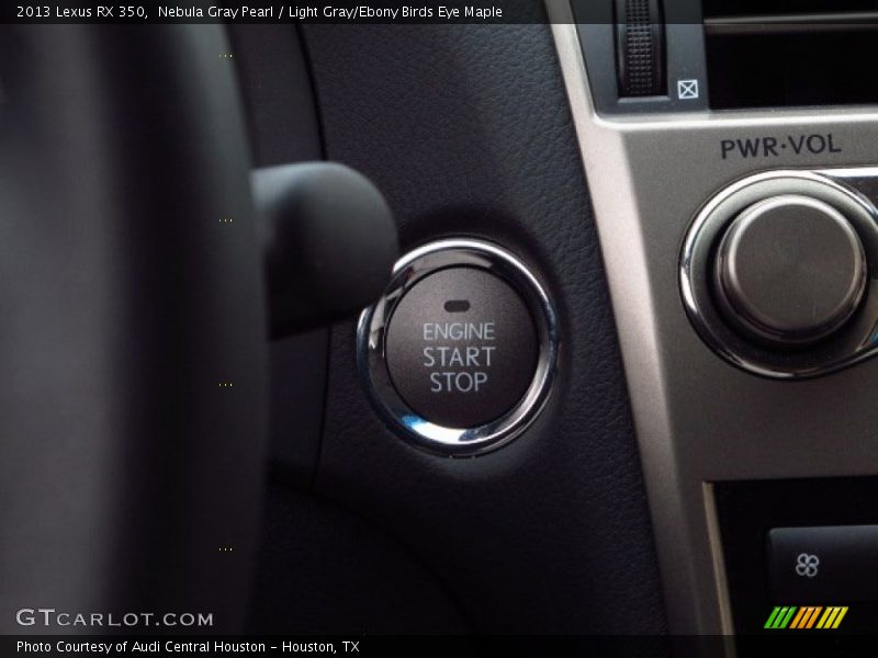Nebula Gray Pearl / Light Gray/Ebony Birds Eye Maple 2013 Lexus RX 350