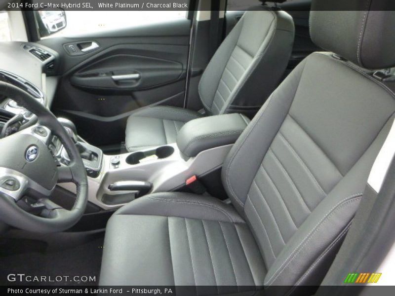 White Platinum / Charcoal Black 2014 Ford C-Max Hybrid SEL