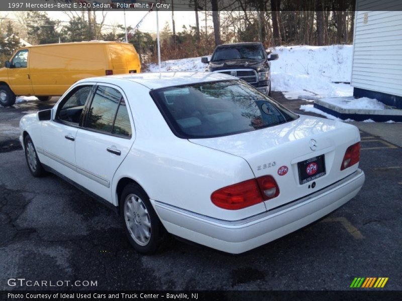Polar White / Grey 1997 Mercedes-Benz E 320 Sedan