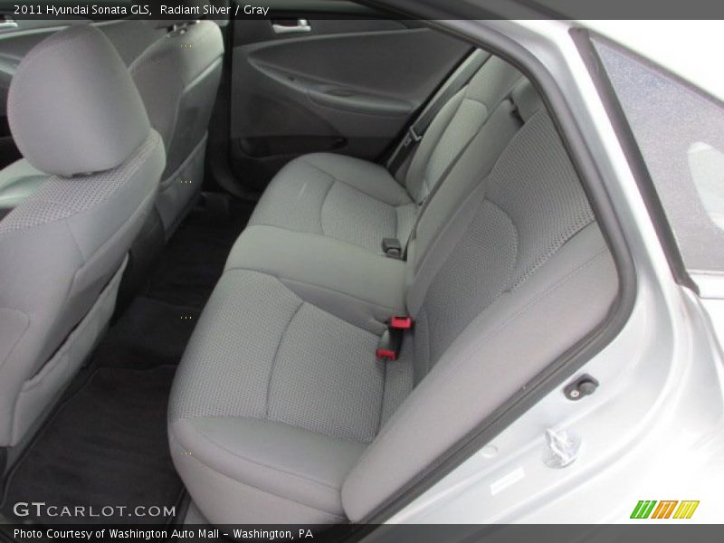 Radiant Silver / Gray 2011 Hyundai Sonata GLS