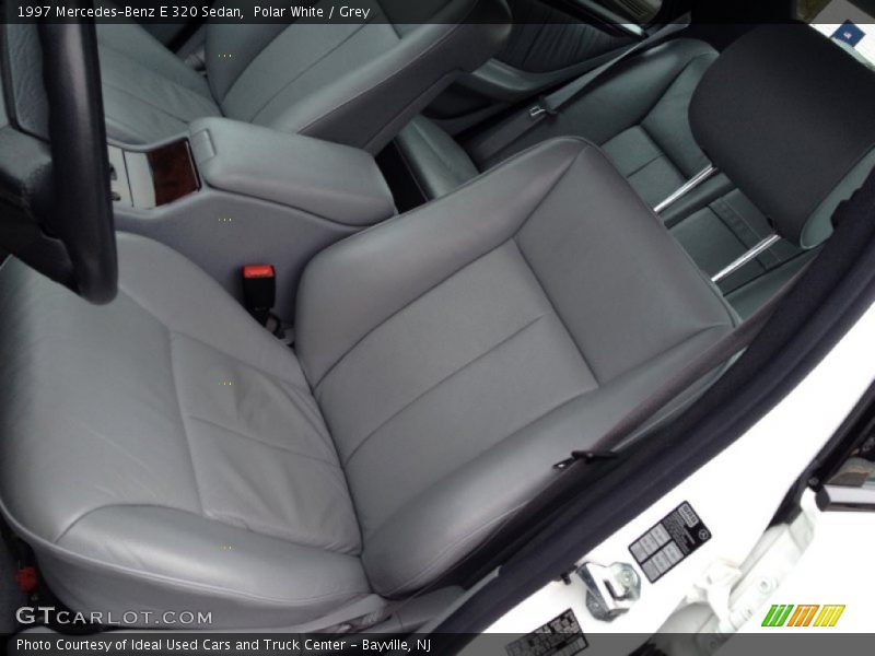 Polar White / Grey 1997 Mercedes-Benz E 320 Sedan