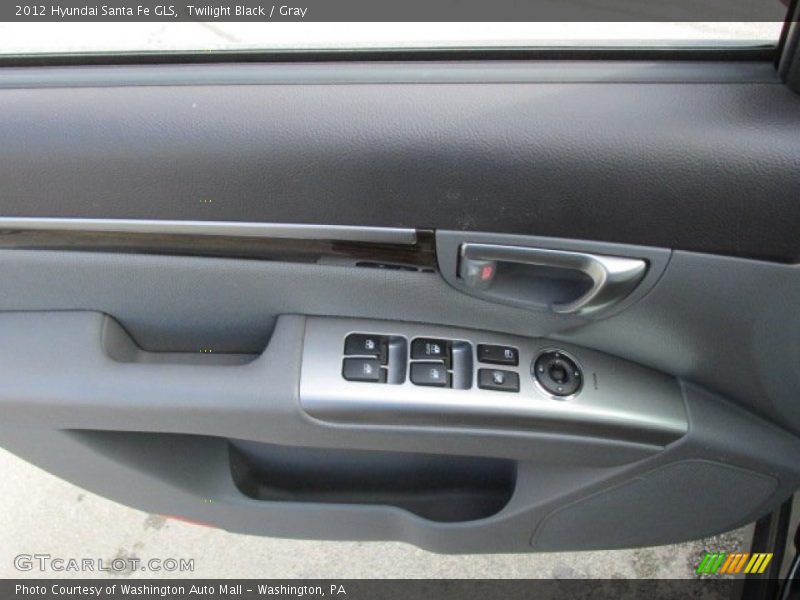 Twilight Black / Gray 2012 Hyundai Santa Fe GLS