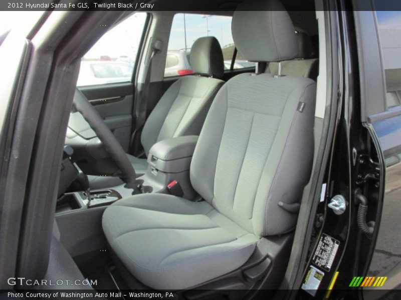 Twilight Black / Gray 2012 Hyundai Santa Fe GLS