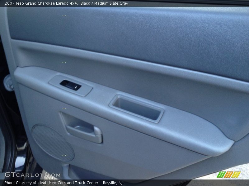 Black / Medium Slate Gray 2007 Jeep Grand Cherokee Laredo 4x4