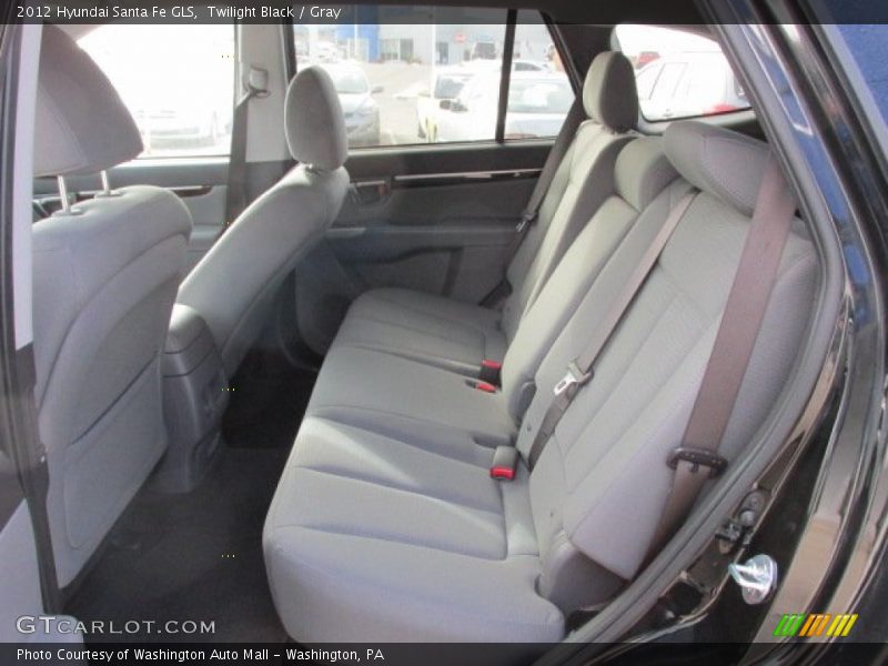 Twilight Black / Gray 2012 Hyundai Santa Fe GLS