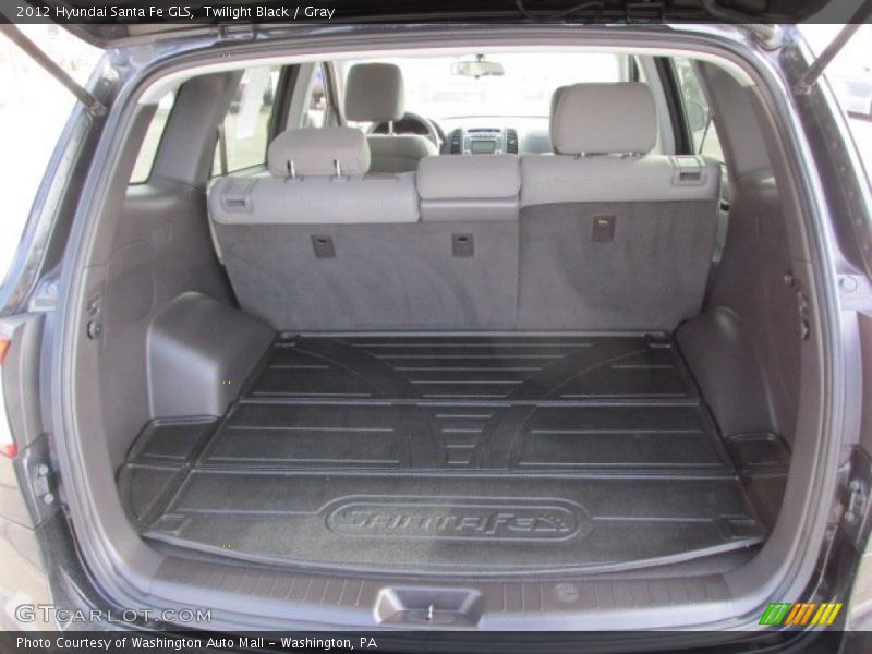 Twilight Black / Gray 2012 Hyundai Santa Fe GLS