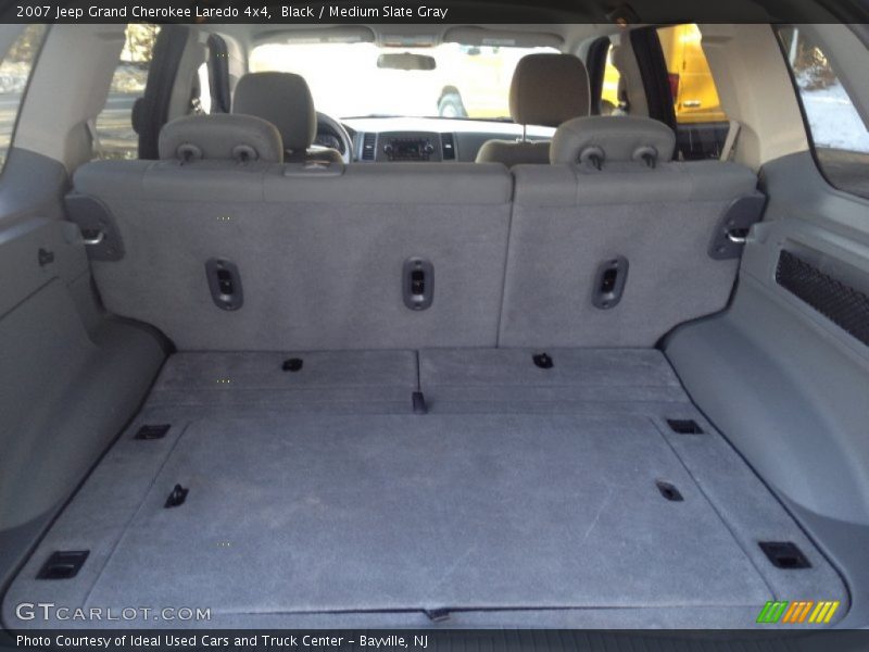 Black / Medium Slate Gray 2007 Jeep Grand Cherokee Laredo 4x4
