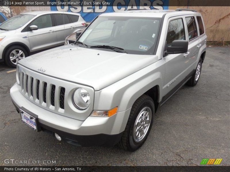 Bright Silver Metallic / Dark Slate Gray 2014 Jeep Patriot Sport