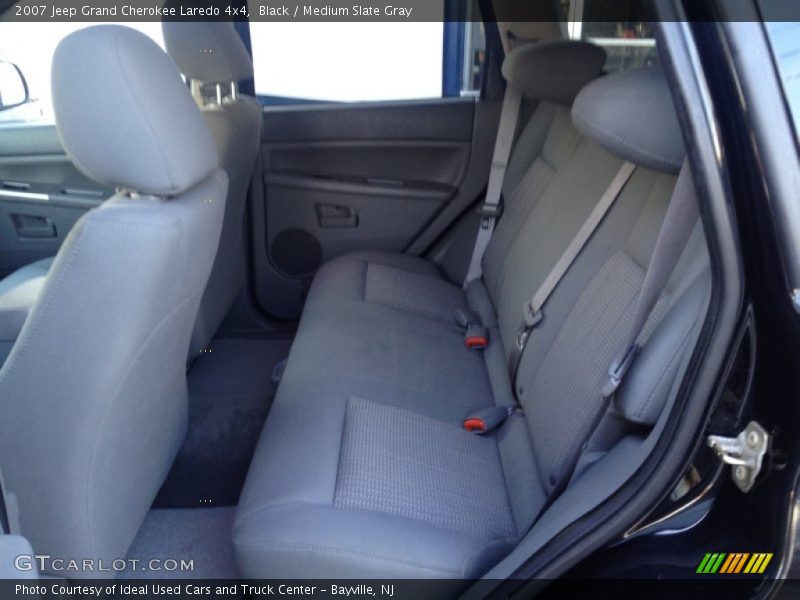 Black / Medium Slate Gray 2007 Jeep Grand Cherokee Laredo 4x4