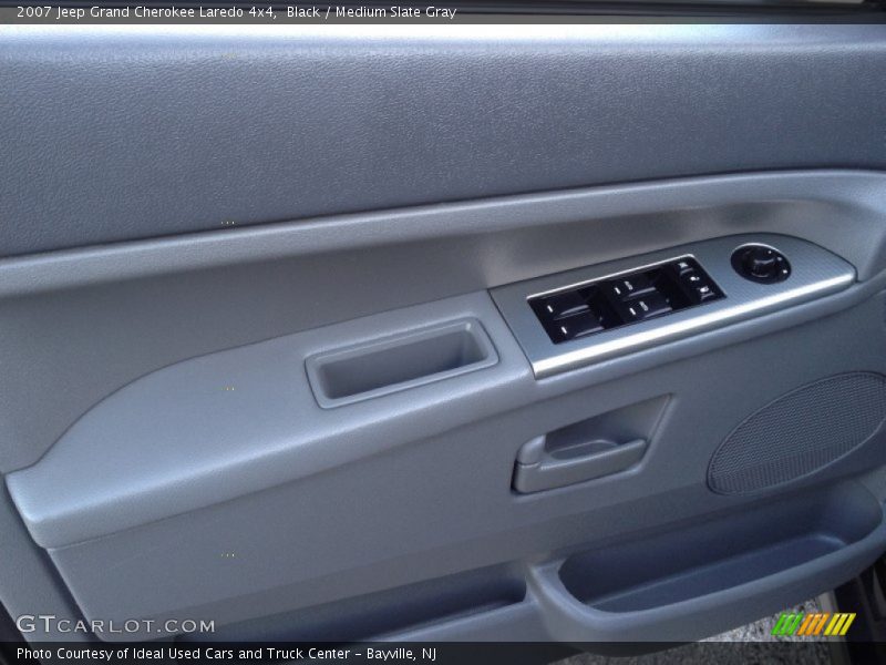 Black / Medium Slate Gray 2007 Jeep Grand Cherokee Laredo 4x4