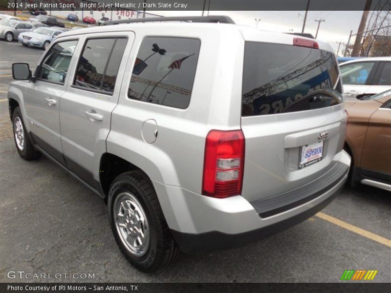 Bright Silver Metallic / Dark Slate Gray 2014 Jeep Patriot Sport