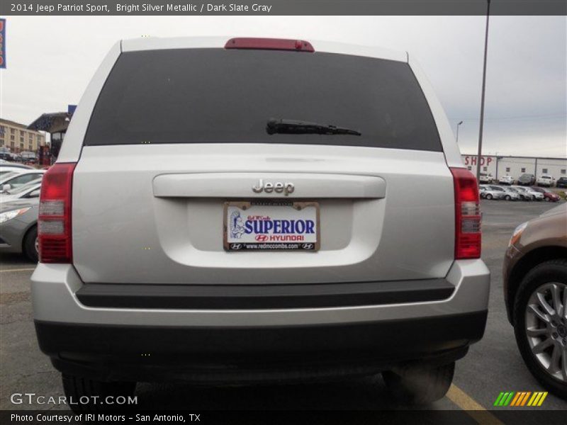 Bright Silver Metallic / Dark Slate Gray 2014 Jeep Patriot Sport