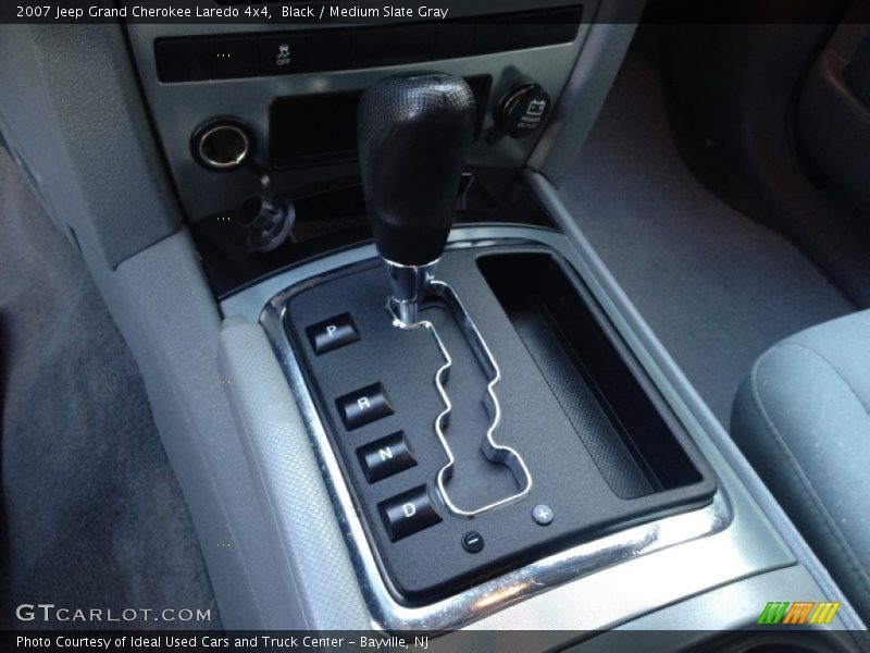 Black / Medium Slate Gray 2007 Jeep Grand Cherokee Laredo 4x4