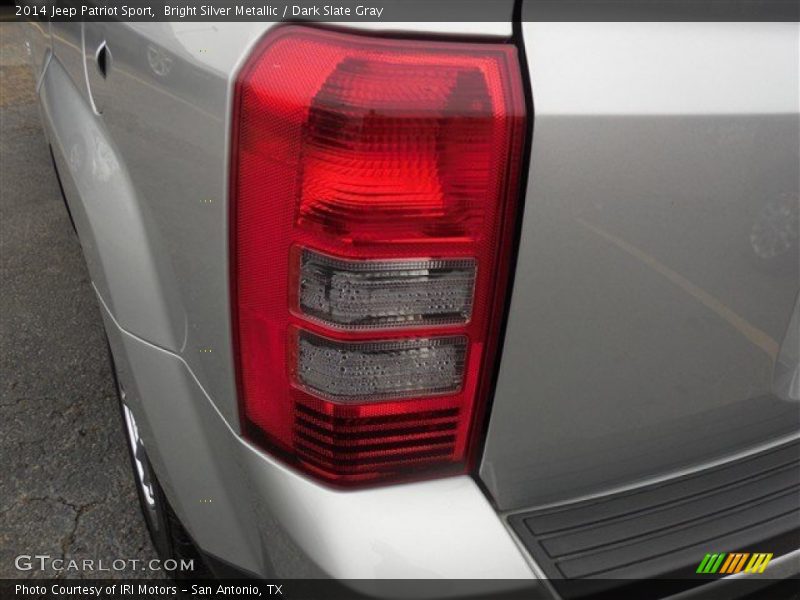 Bright Silver Metallic / Dark Slate Gray 2014 Jeep Patriot Sport