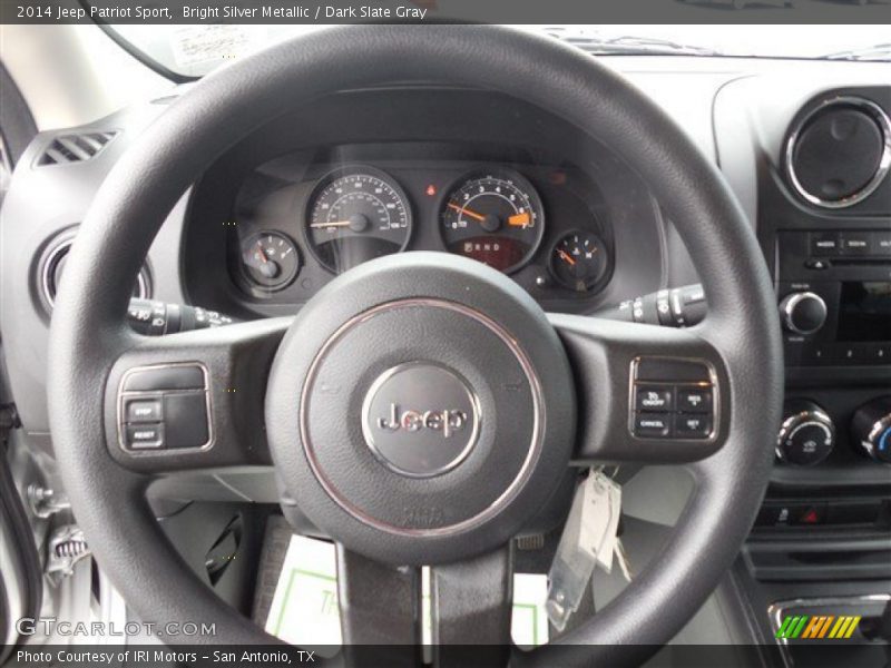 Bright Silver Metallic / Dark Slate Gray 2014 Jeep Patriot Sport